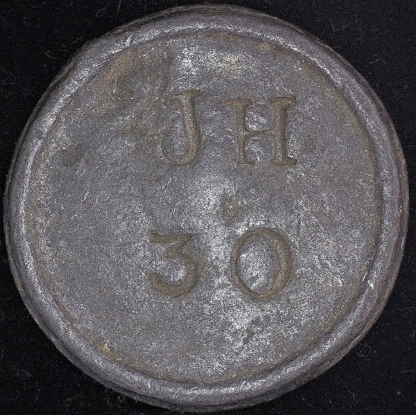 Hop pickers token. Sussex. James Hilder. 19th C