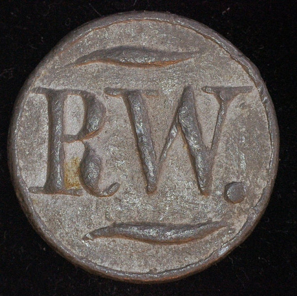 Hop pickers token. Sussex. Robert Weston. 19th C