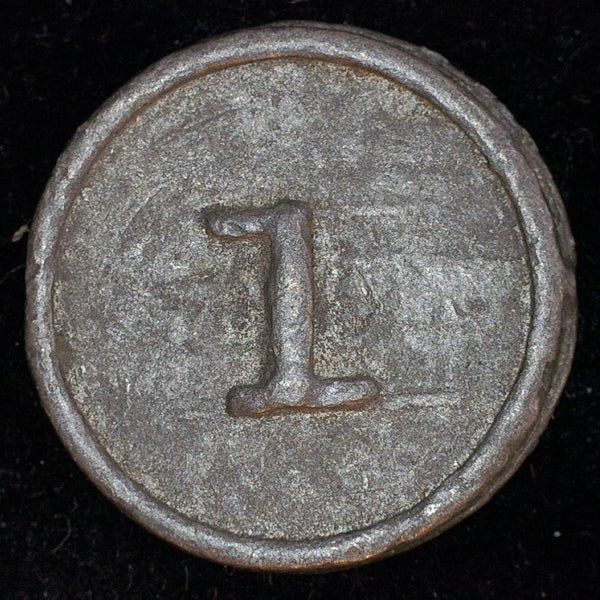 Hop pickers token. Sussex. Robert Weston. 19th C