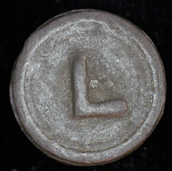 Hop pickers token. Kent. T Levett. 19th C