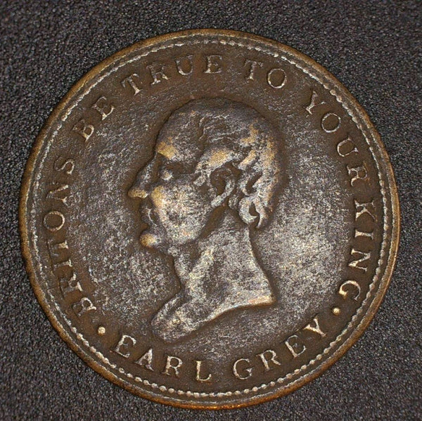 Earl Grey medal/political token 1830