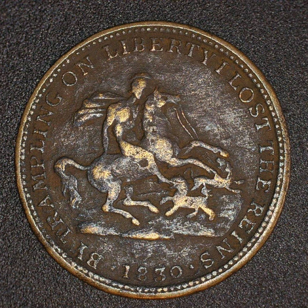 Earl Grey medal/political token 1830