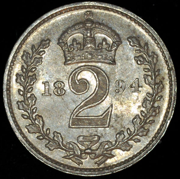 Victoria. Maundy Two Pence. 1894