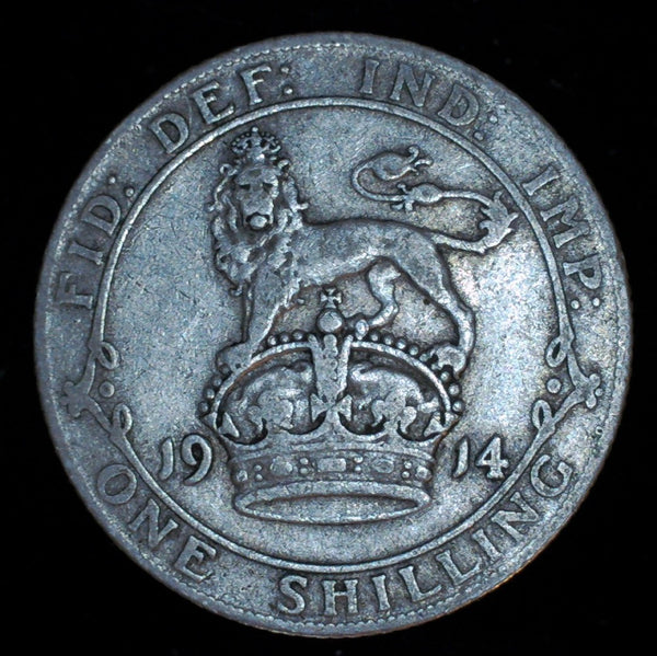 George V. Shilling. 1914. a selection