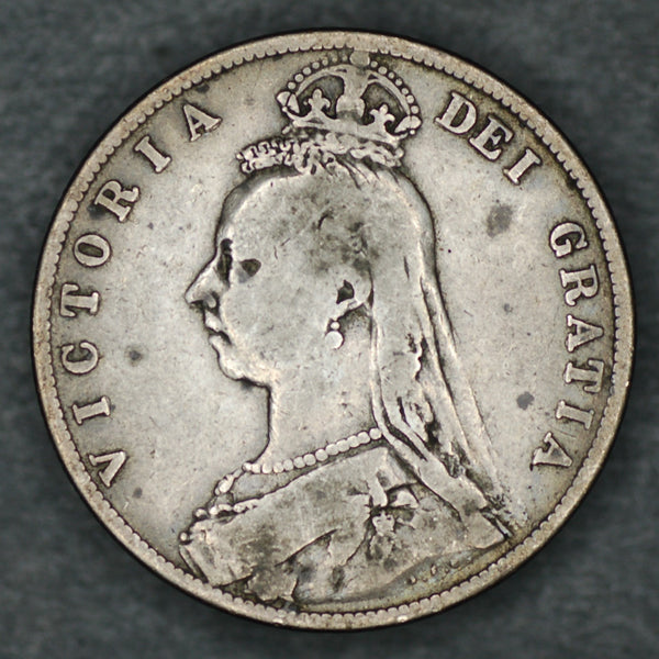 Victoria. Half Crown. 1888