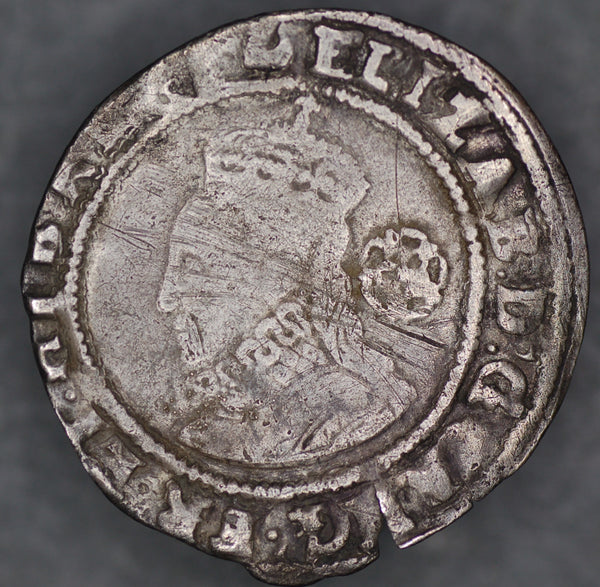 Elizabeth 1. Sixpence. 1587