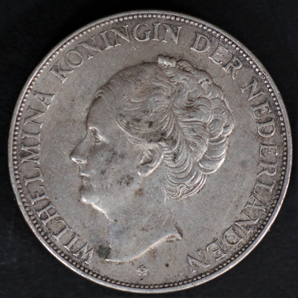Netherlands. 2 1/2 Gulden. 1938