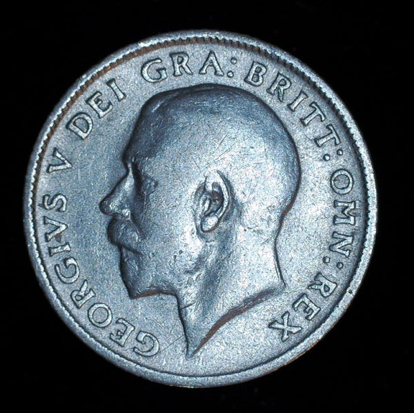 George V. Sixpence. 1914. A selection