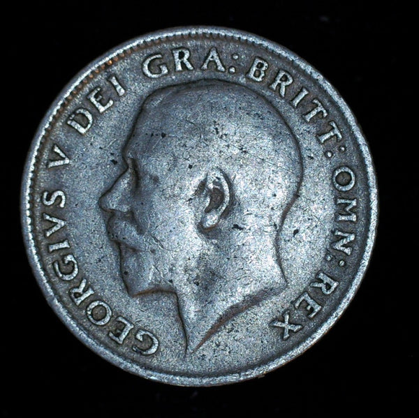 George V. Sixpence. 1918. A selection.