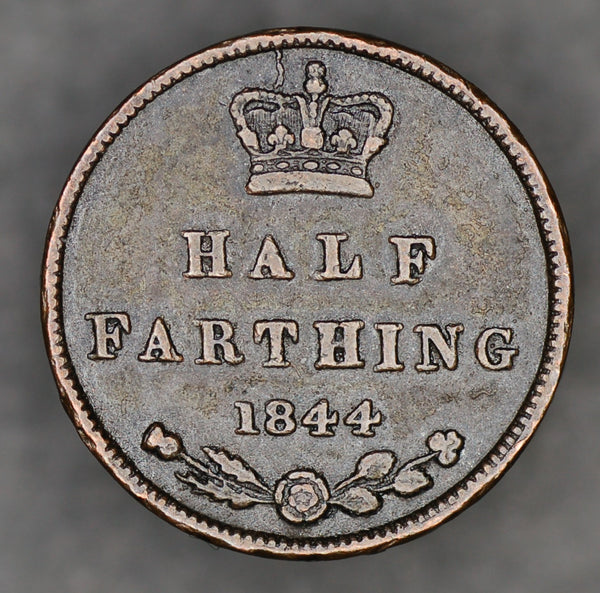 Victoria. Half farthing. 1844
