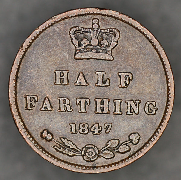 Victoria. Half farthing. 1847