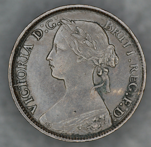 Victoria. Farthing. 1860