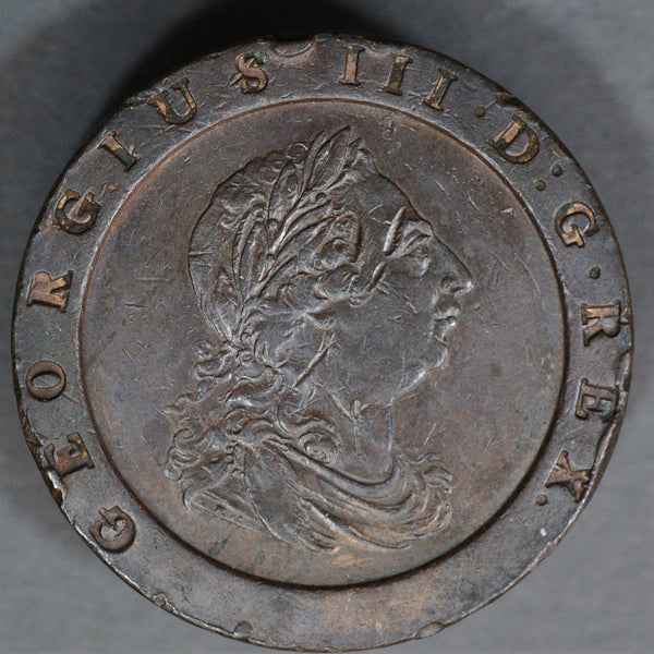 George III. Twopence. 1797. A selection