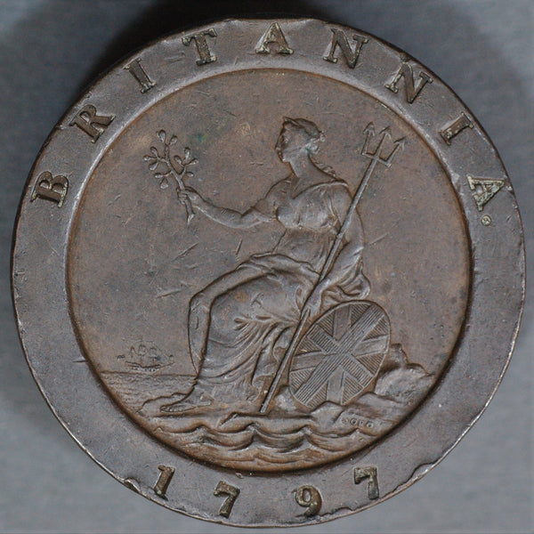 George III. Twopence. 1797. A selection