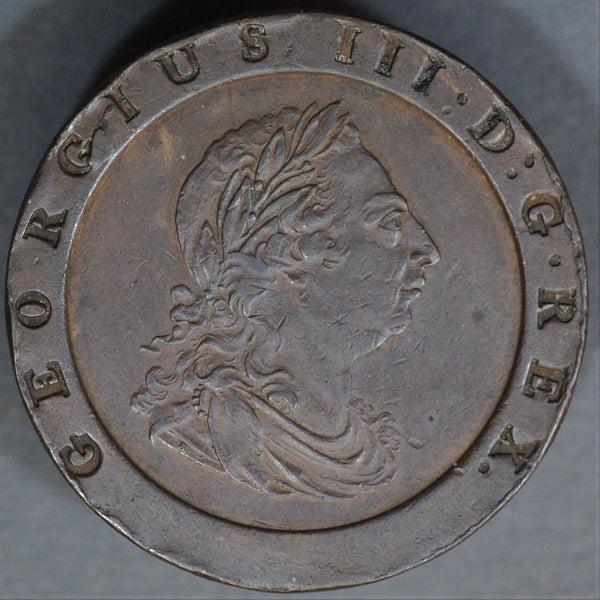 George III. Twopence. 1797. A selection