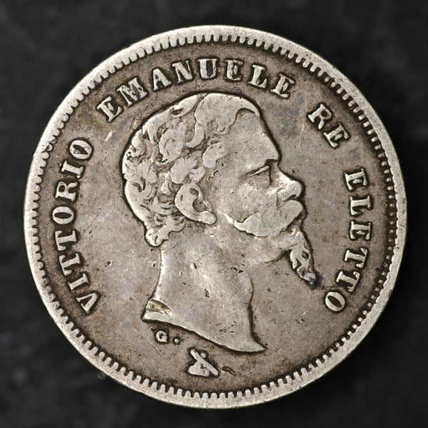 Italy. Emilia. 50 Centisimi. 1860