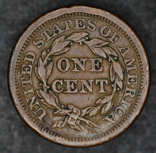 USA One Cent. 1851