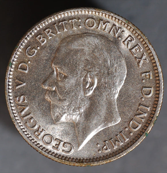 George V. Sixpence. 1935