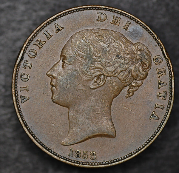 Victoria. Penny. 1858