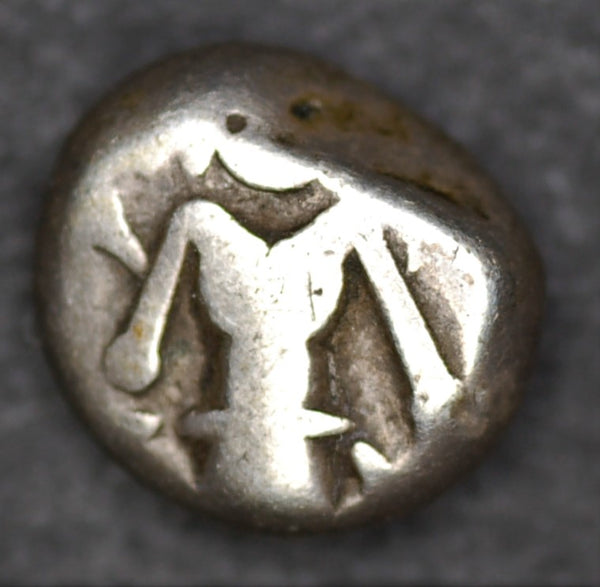 India. Madras presidency. Silver fanam.