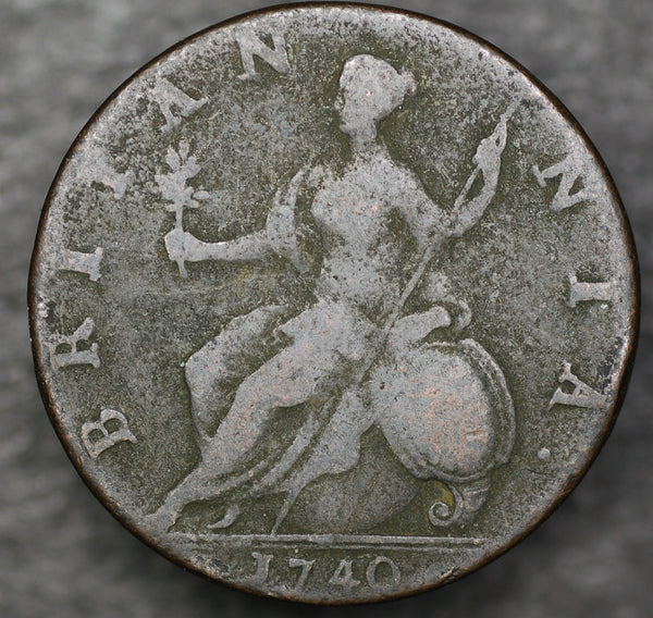 George II. Halfpenny. 1740