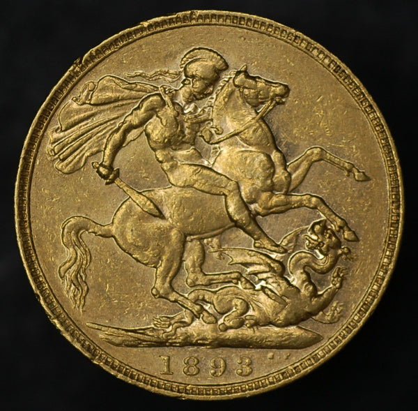 Victoria. Sovereign. 1893