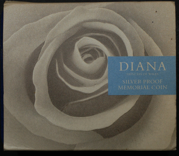 Royal Mint. Silver proof 5 pounds. 1999. Diana.