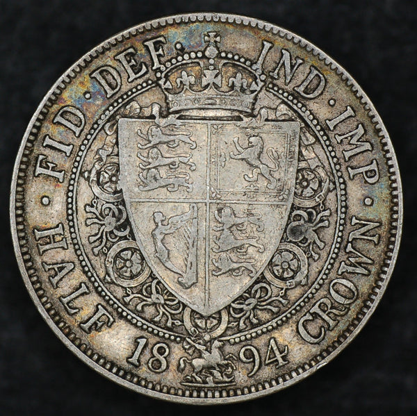 Victoria. Halfcrown. 1894