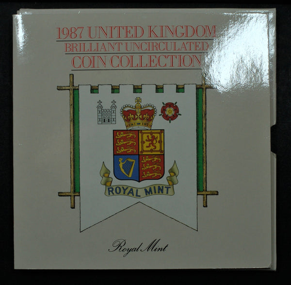 Royal mint. Uncirculated set. 1987