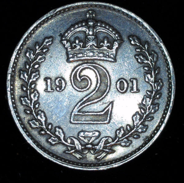 Victoria. Maundy Two Pence. 1901.