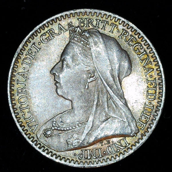 Victoria. Maundy One Penny. 1900