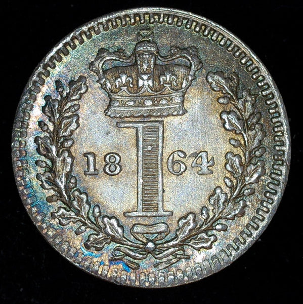 Victoria. Maundy One Penny. 1864