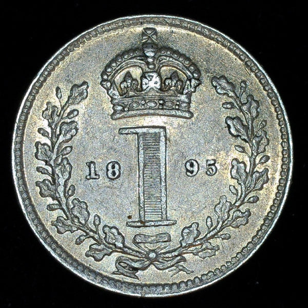 Victoria. Maundy One Penny. 1895