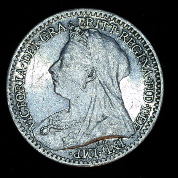 Victoria. Maundy One Penny. 1893