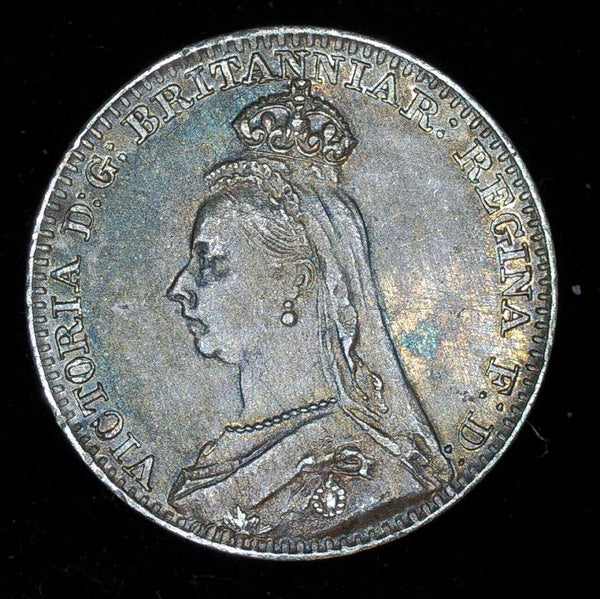 Victoria. Maundy One Penny. 1890