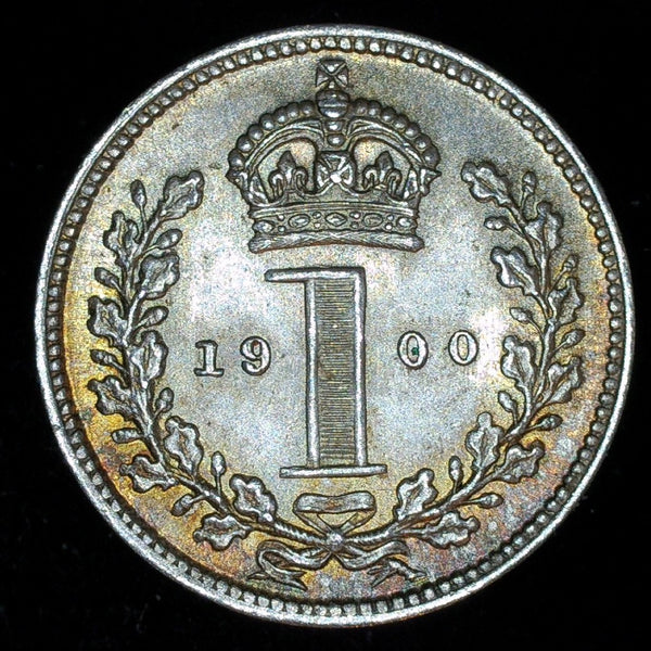 Victoria. Maundy One Penny. 1900