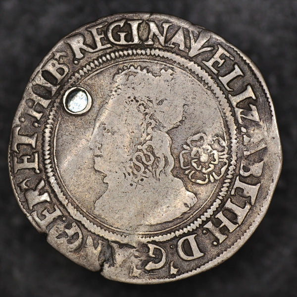 Elizabeth 1st. Sixpence. 1563/2