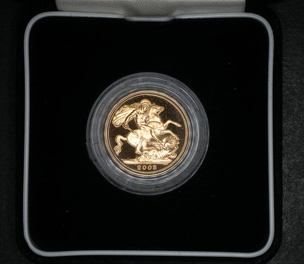 ** RESERVED**Royal Mint. Proof full sovereign. 2003