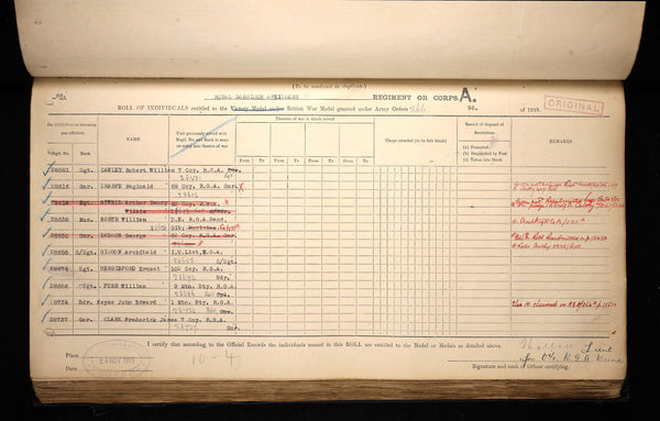 WW1 MSM/LS&GC group of 3. Atwell. R.A.
