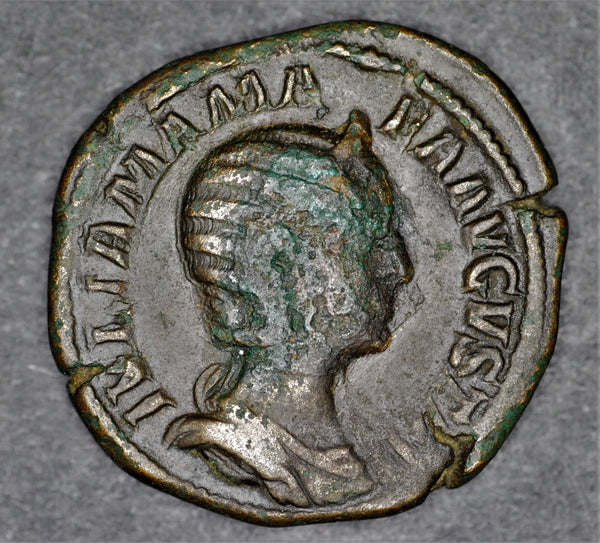 Julia Mamaea. Sestertius. AD228
