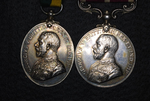 TFEM & MSM Pair. George V. WW1