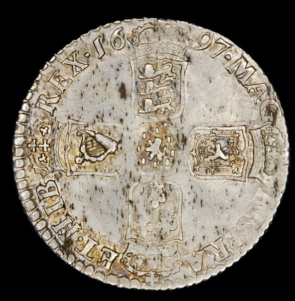 William III. Shilling. 1697