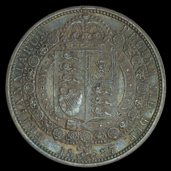 Victoria. Halfcrown. 1887. Jubilee head. A selection.