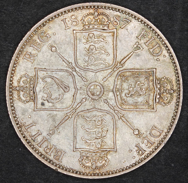 Victoria. Florin. 1887. High grade examples.