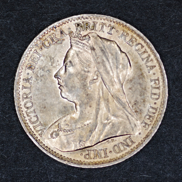 Victoria. Sixpence. 1899.