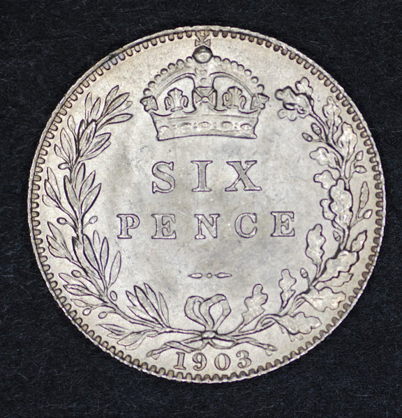 Edward VII. Sixpence. 1903.