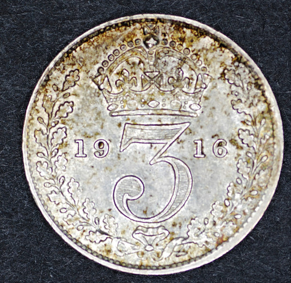 George V. Threepence. 1916