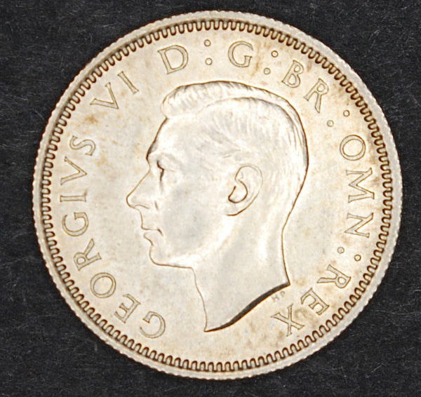 George VI. Sixpence. 1946