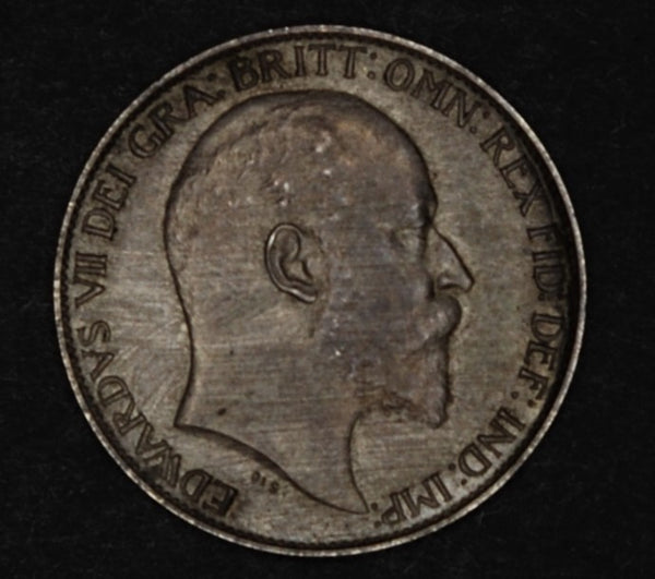 Edward VII. Sixpence. 1902. Matt Proof.
