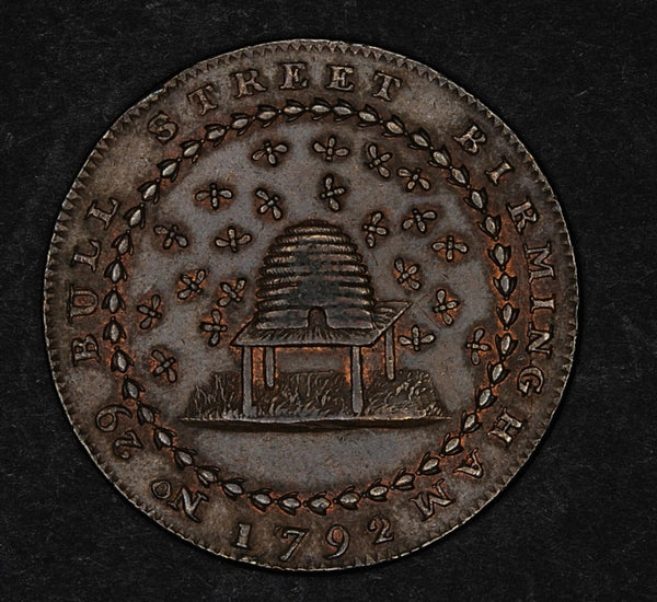 Nottinghamshire. Donalds Nottingham Halfpenny. 1792